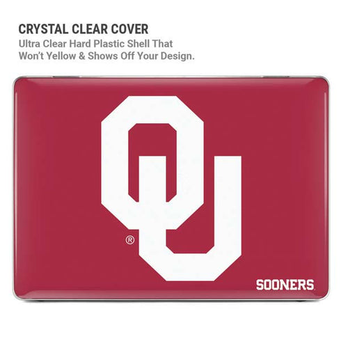 University of Oklahoma Sooners Red MacBook Pro 14in (2021-24) Case plus Skin